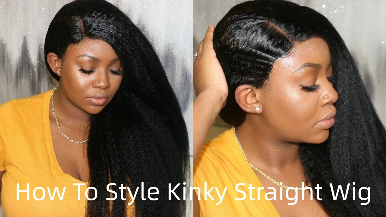 How To Style Kinky Straight Wig?